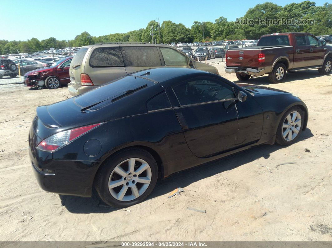 2005 Nissan 350z Touring Black vin: JN1AZ34D15M606001