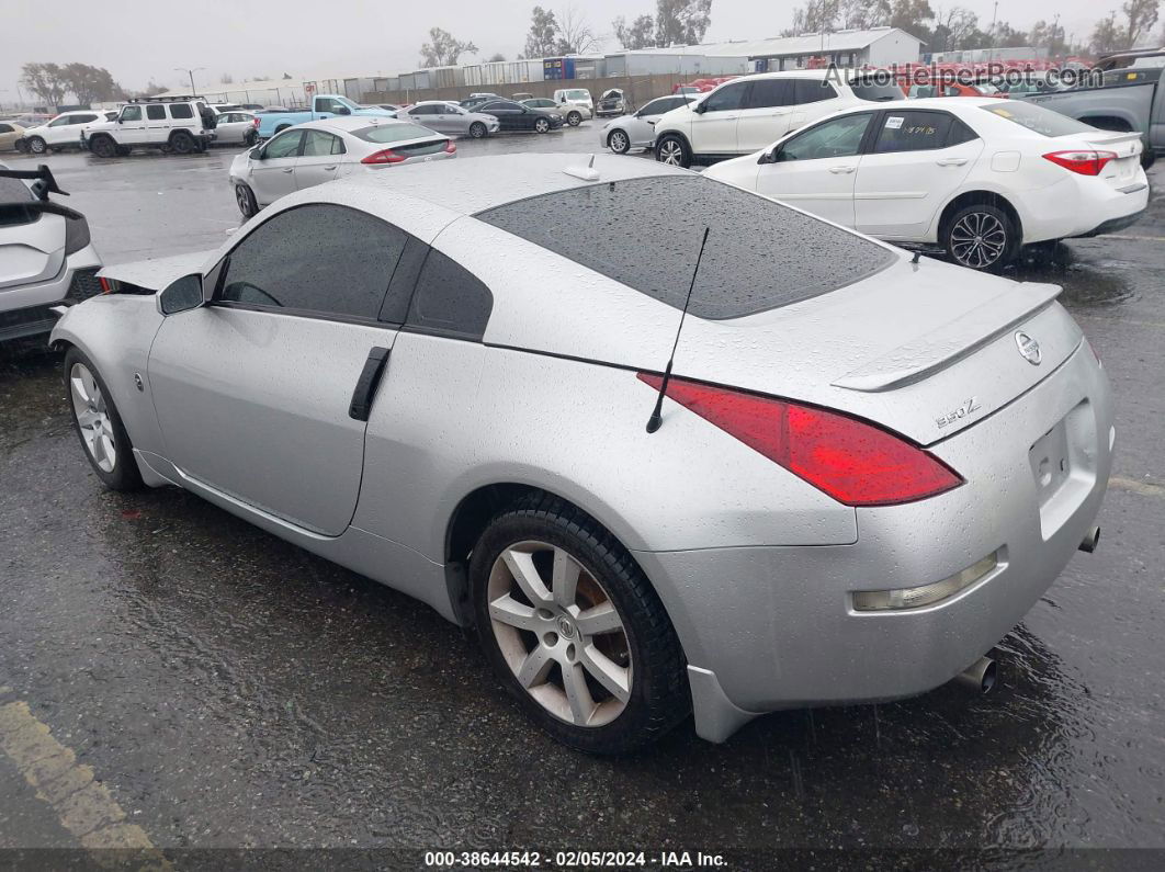 2005 Nissan 350z Touring Silver vin: JN1AZ34D15M609433