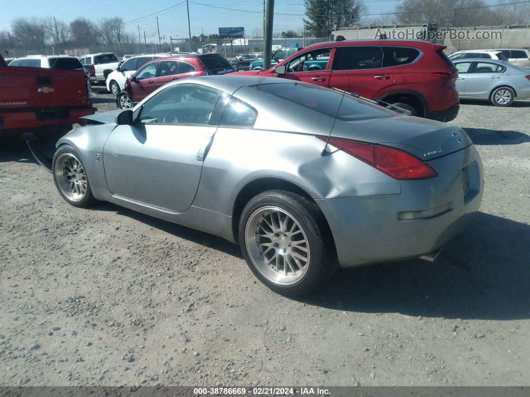 2005 Nissan 350z Enthusiast Silver vin: JN1AZ34D25M604015