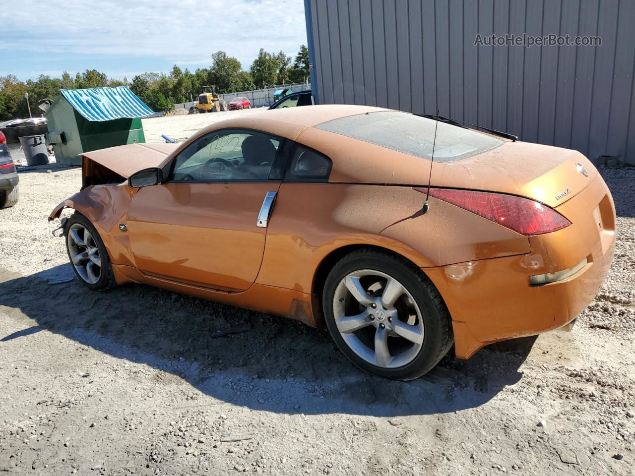 2005 Nissan 350z Coupe Orange vin: JN1AZ34D25M604323