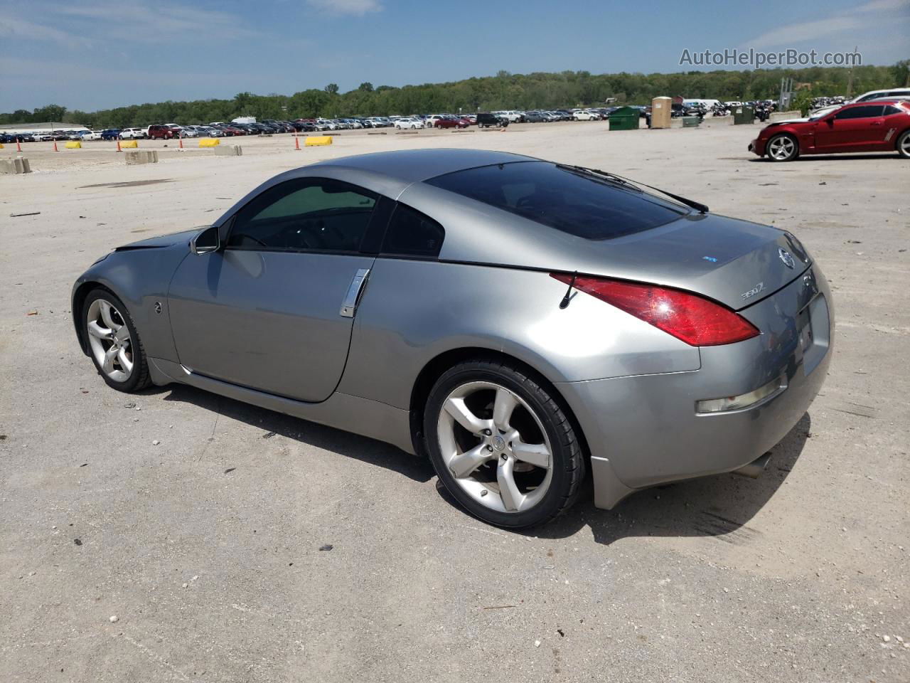 2005 Nissan 350z Coupe Silver vin: JN1AZ34D25M607061