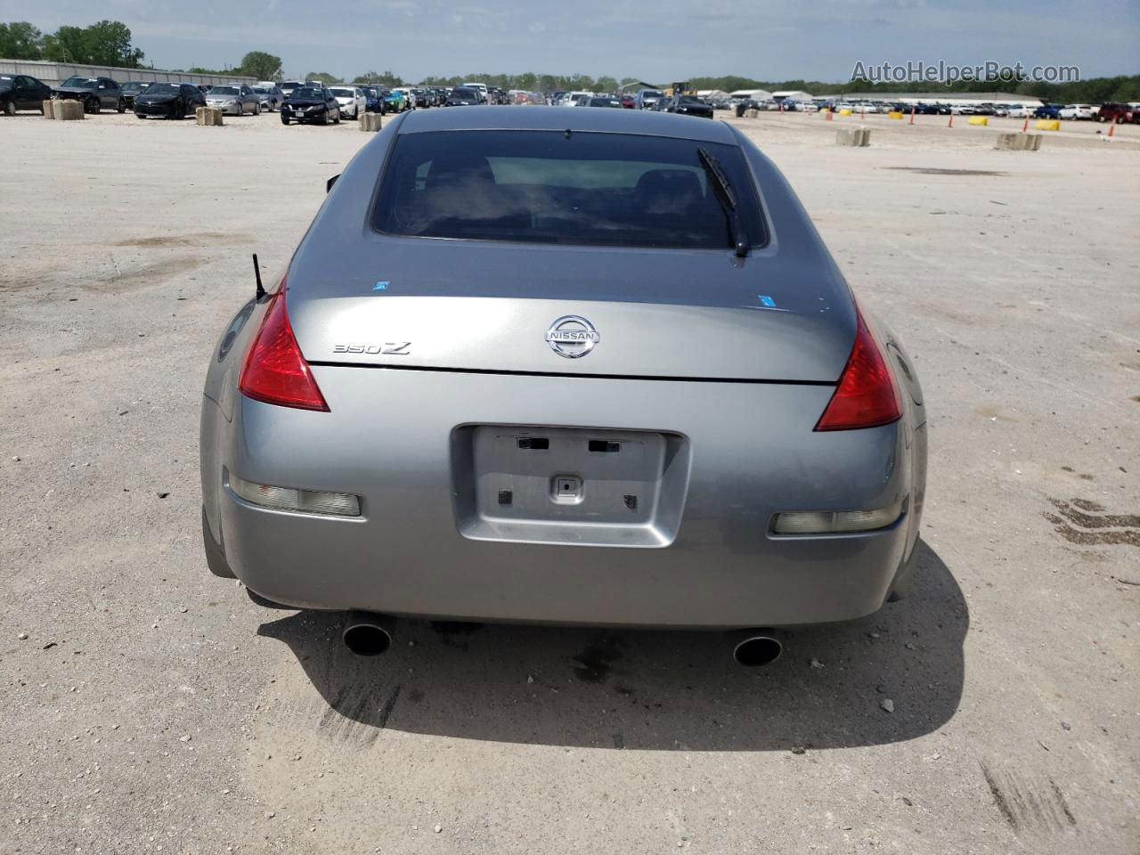 2005 Nissan 350z Coupe Silver vin: JN1AZ34D25M607061