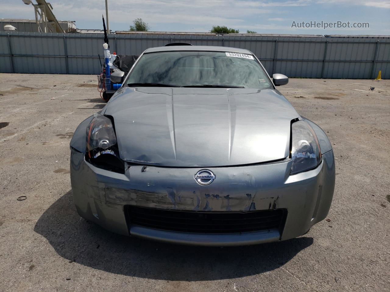 2005 Nissan 350z Coupe Серебряный vin: JN1AZ34D25M607061