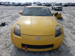 2005 Nissan 350z Coupe Yellow vin: JN1AZ34D35M605349