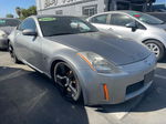 2005 Nissan 350z Coupe Silver vin: JN1AZ34D35M606565