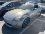 2005 Nissan 350z Coupe Silver vin: JN1AZ34D35M606565