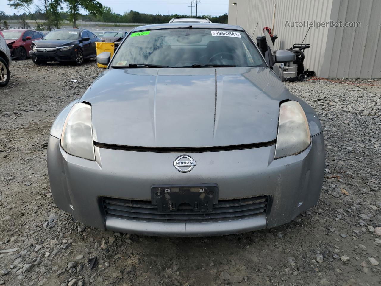 2005 Nissan 350z Coupe Silver vin: JN1AZ34D45M603125