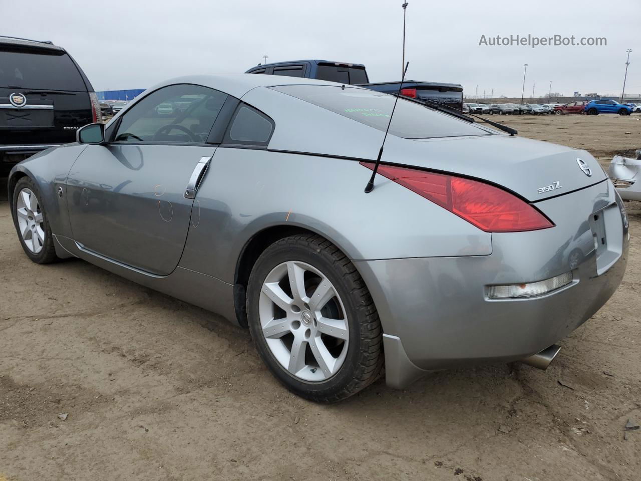 2005 Nissan 350z Coupe Silver vin: JN1AZ34D45M605800