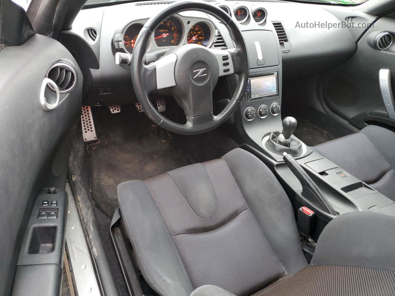 2005 Nissan 350z Coupe Серебряный vin: JN1AZ34D45M605800