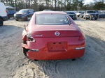 2005 Nissan 350z Coupe Red vin: JN1AZ34D55M609788