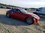 2005 Nissan 350z Coupe Red vin: JN1AZ34D55M609788