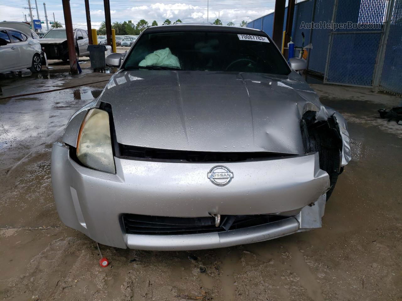 2005 Nissan 350z Coupe Серый vin: JN1AZ34D55M610486