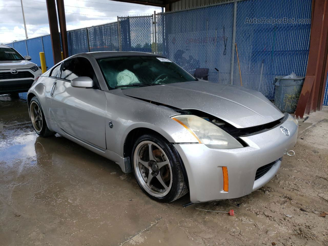 2005 Nissan 350z Coupe Серый vin: JN1AZ34D55M610486