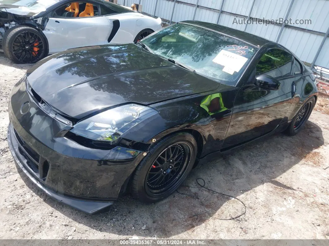 2005 Nissan 350z Enthusiast Black vin: JN1AZ34D65M601859