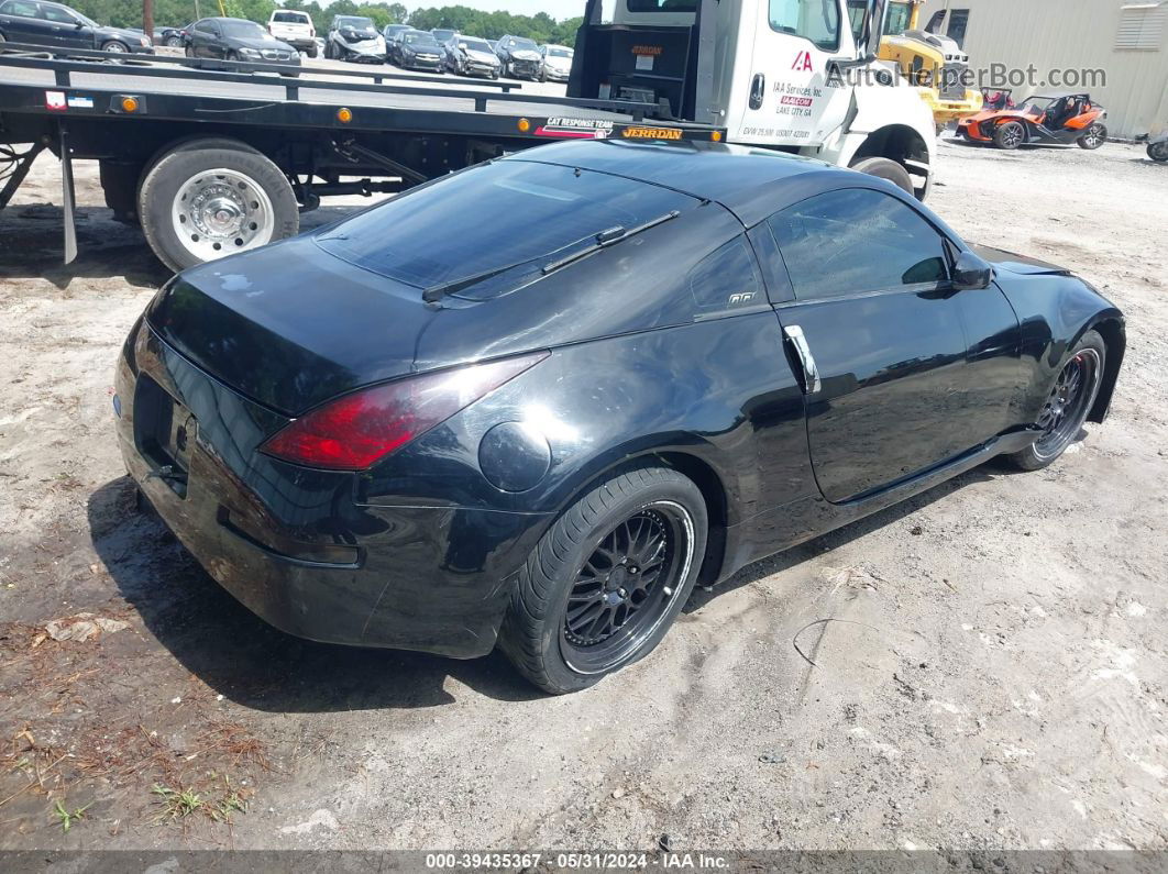 2005 Nissan 350z Enthusiast Black vin: JN1AZ34D65M601859