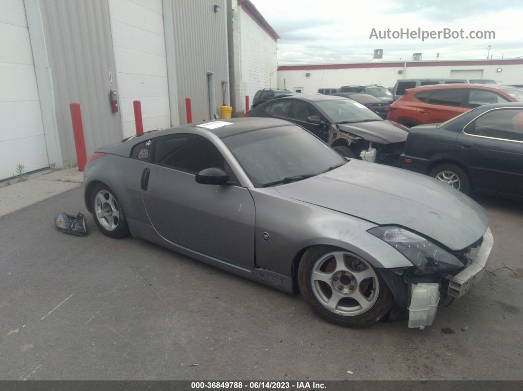 2005 Nissan 350z   Серебряный vin: JN1AZ34D65M610092