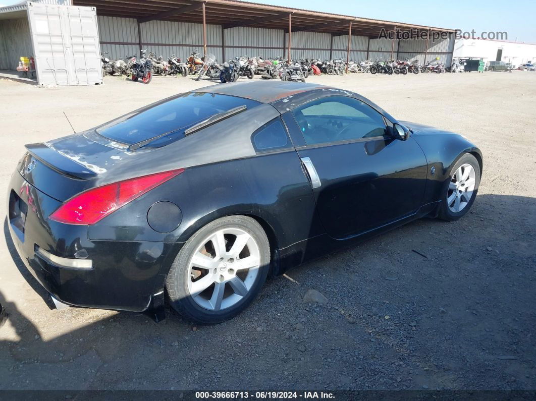 2005 Nissan 350z Enthusiast Black vin: JN1AZ34D75M601370