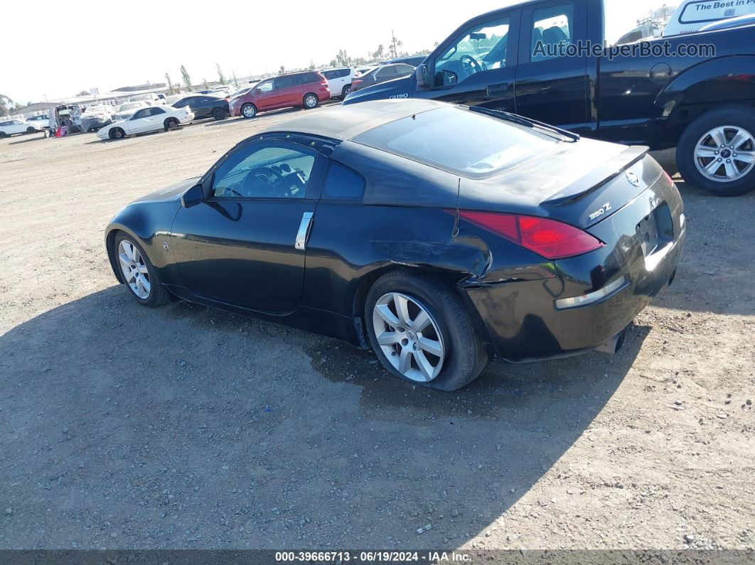 2005 Nissan 350z Enthusiast Black vin: JN1AZ34D75M601370