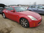 2005 Nissan 350z Coupe Red vin: JN1AZ34D75M603524