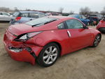 2005 Nissan 350z Coupe Red vin: JN1AZ34D75M603524