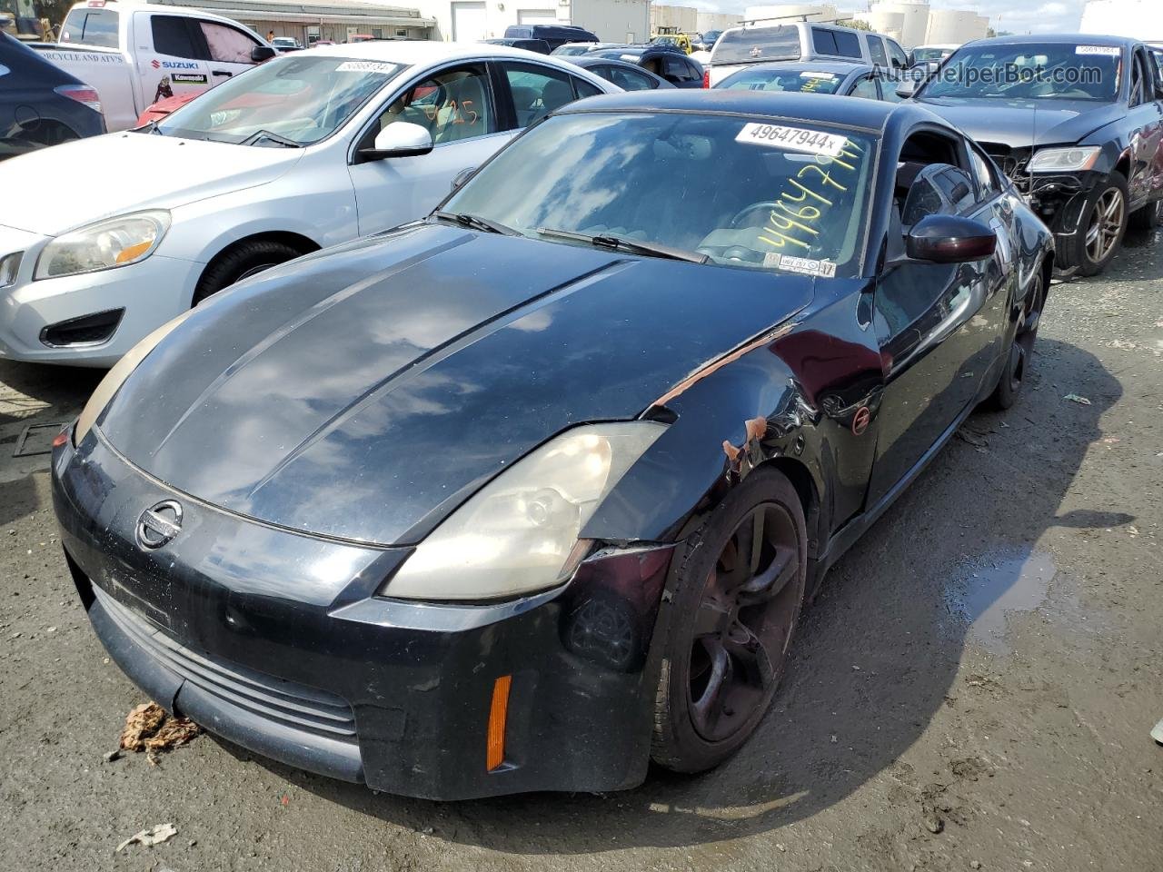 2005 Nissan 350z Coupe Black vin: JN1AZ34D75M606259