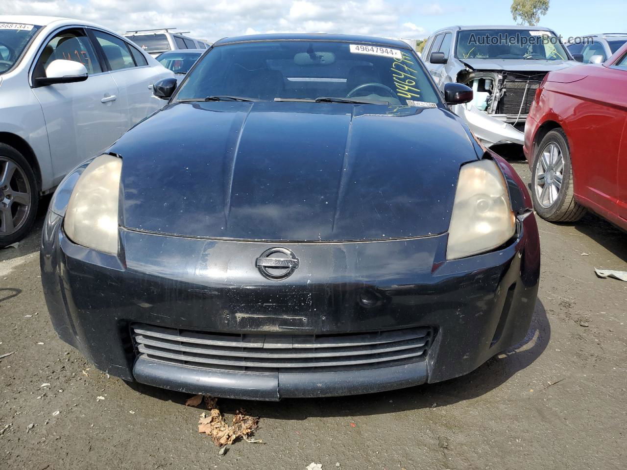 2005 Nissan 350z Coupe Черный vin: JN1AZ34D75M606259