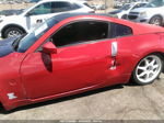 2005 Nissan 350z Red vin: JN1AZ34D75M609341