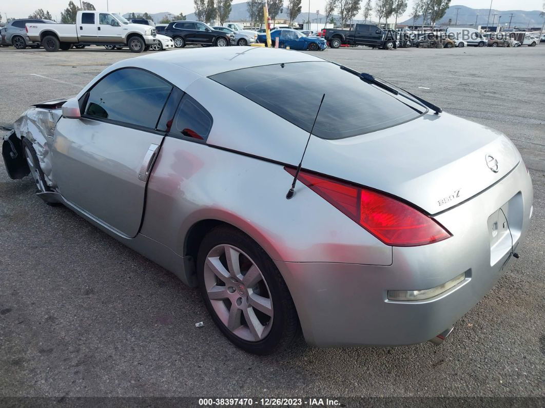 2005 Nissan 350z Touring Silver vin: JN1AZ34D75M609968