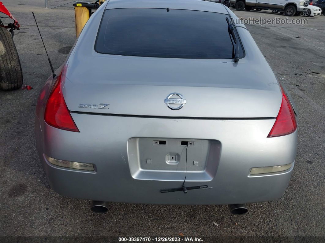 2005 Nissan 350z Touring Silver vin: JN1AZ34D75M609968