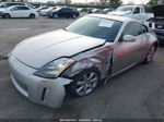 2005 Nissan 350z Touring Silver vin: JN1AZ34D75M609968