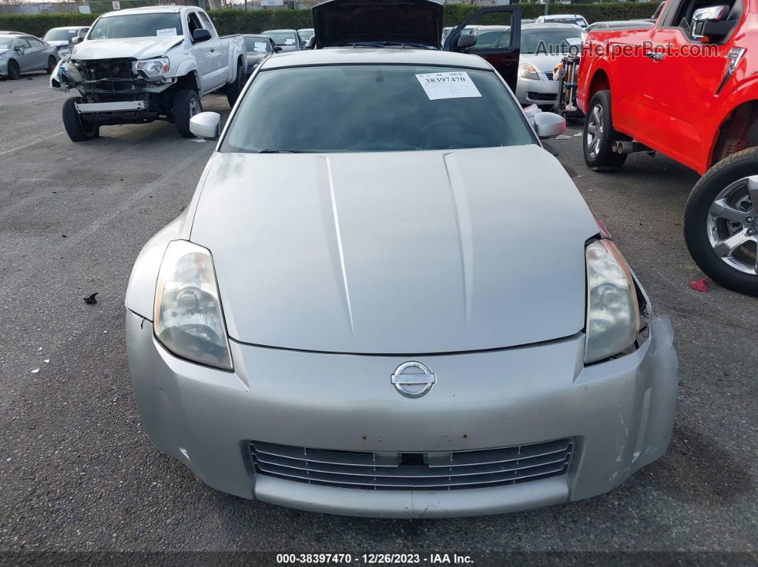 2005 Nissan 350z Touring Silver vin: JN1AZ34D75M609968