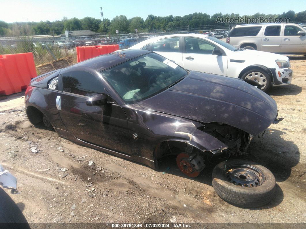 2005 Nissan 350z Touring Maroon vin: JN1AZ34D85M601524