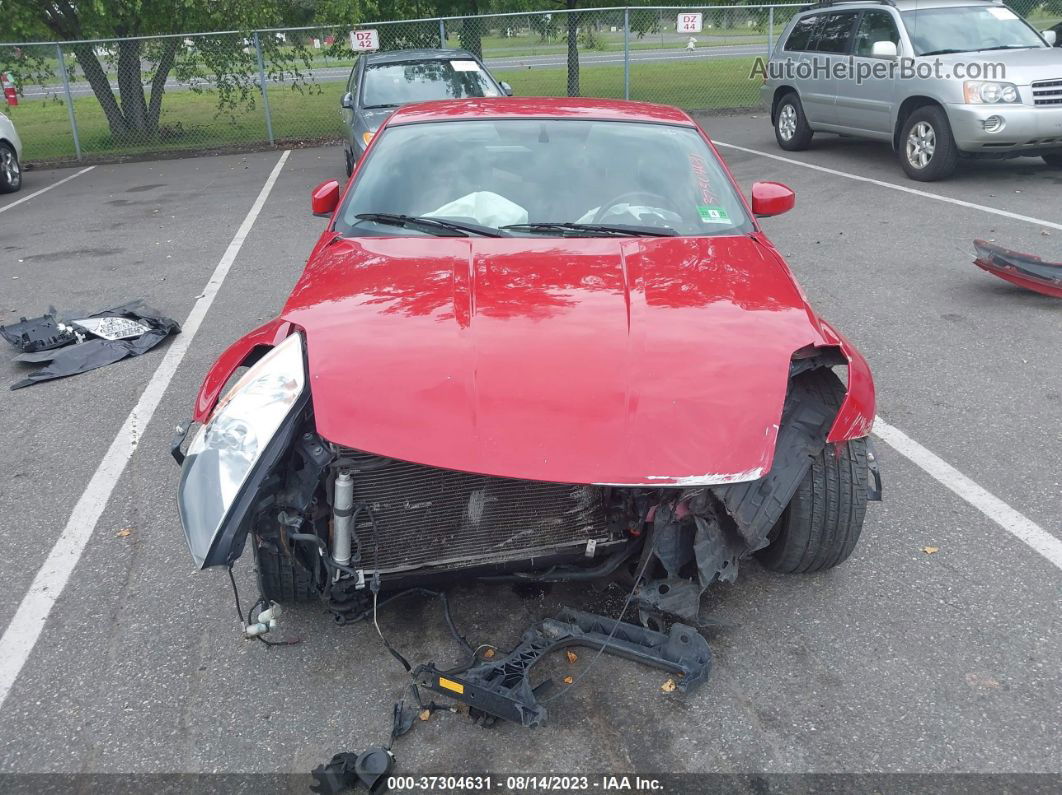 2005 Nissan 350z Enthusiast Red vin: JN1AZ34D85M602916