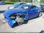 2005 Nissan 350z Touring Blue vin: JN1AZ34D85M608652