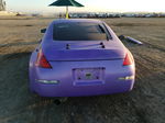 2005 Nissan 350z Coupe Purple vin: JN1AZ34D85M609123