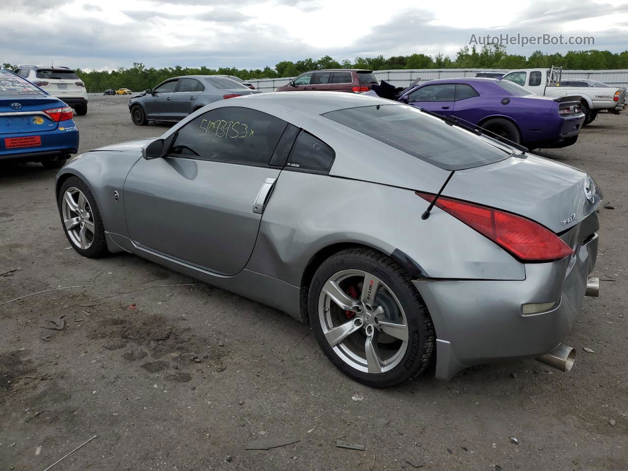 2005 Nissan 350z Coupe Gray vin: JN1AZ34D95M601760