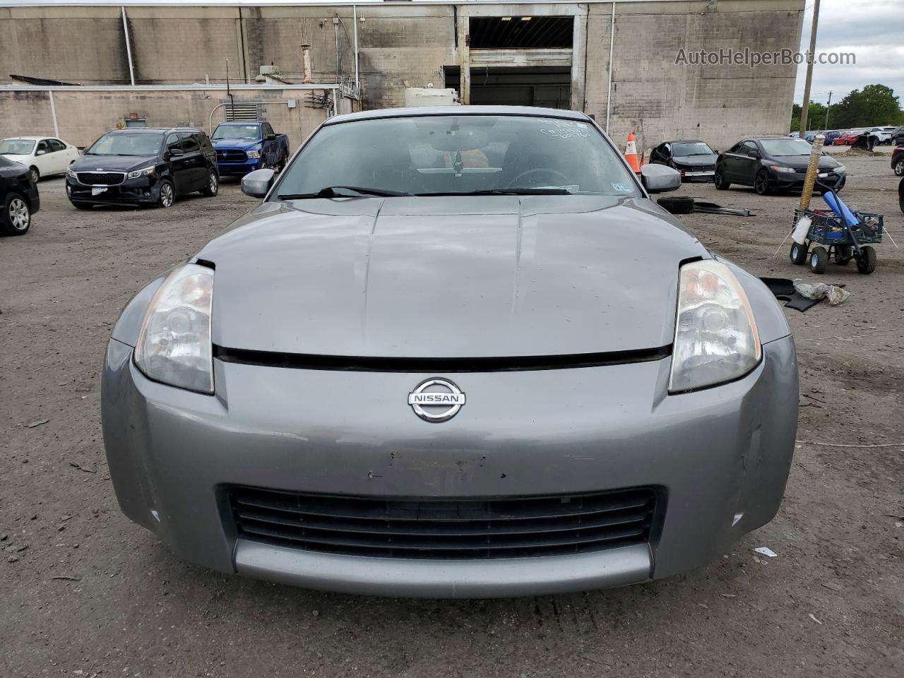 2005 Nissan 350z Coupe Gray vin: JN1AZ34D95M601760