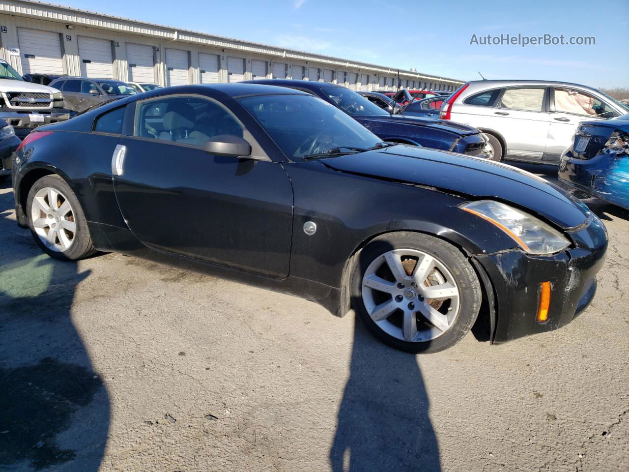 2005 Nissan 350z Coupe Black vin: JN1AZ34D95M602729