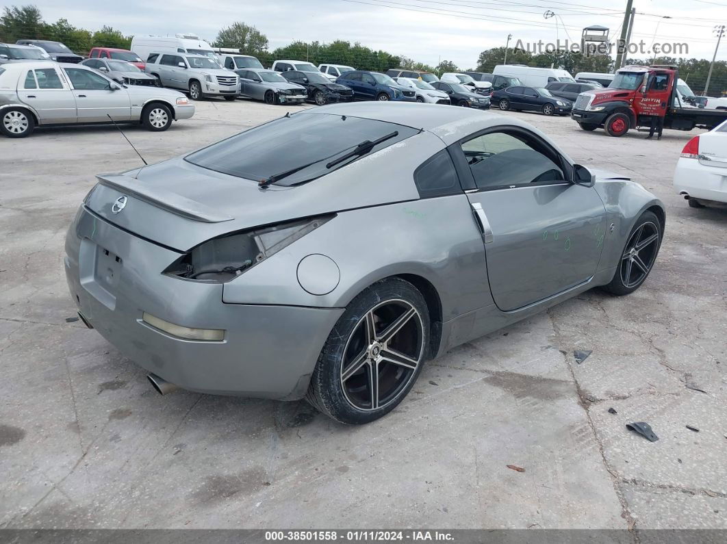 2005 Nissan 350z   Gray vin: JN1AZ34DX5M602190