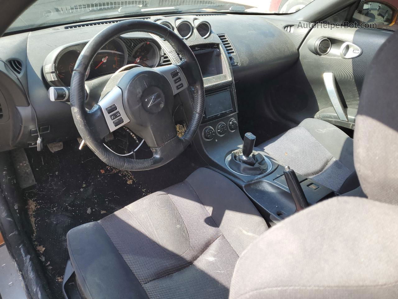 2005 Nissan 350z Coupe Золотой vin: JN1AZ34DX5M602366