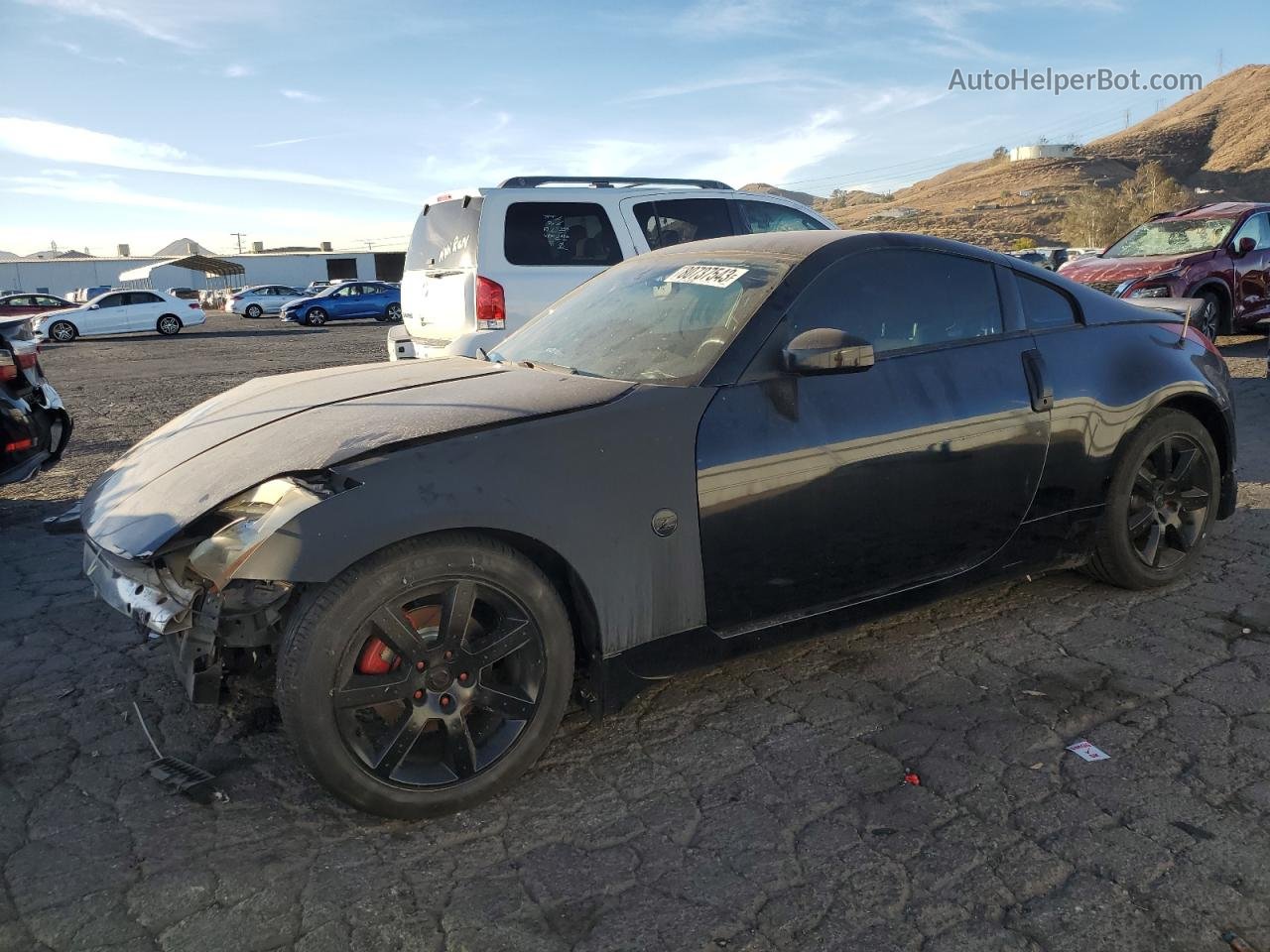 2005 Nissan 350z Coupe Black vin: JN1AZ34DX5M609009