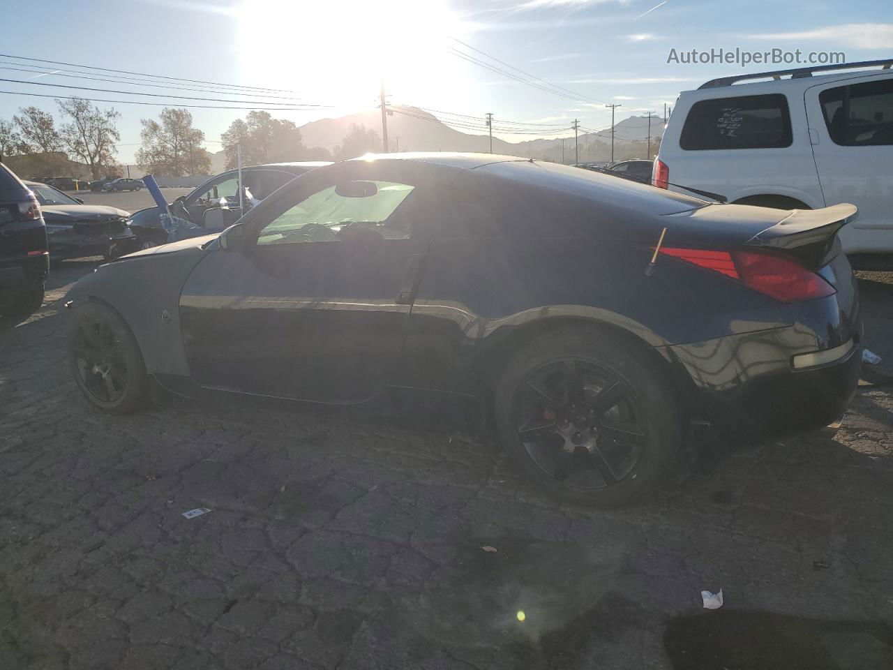 2005 Nissan 350z Coupe Черный vin: JN1AZ34DX5M609009