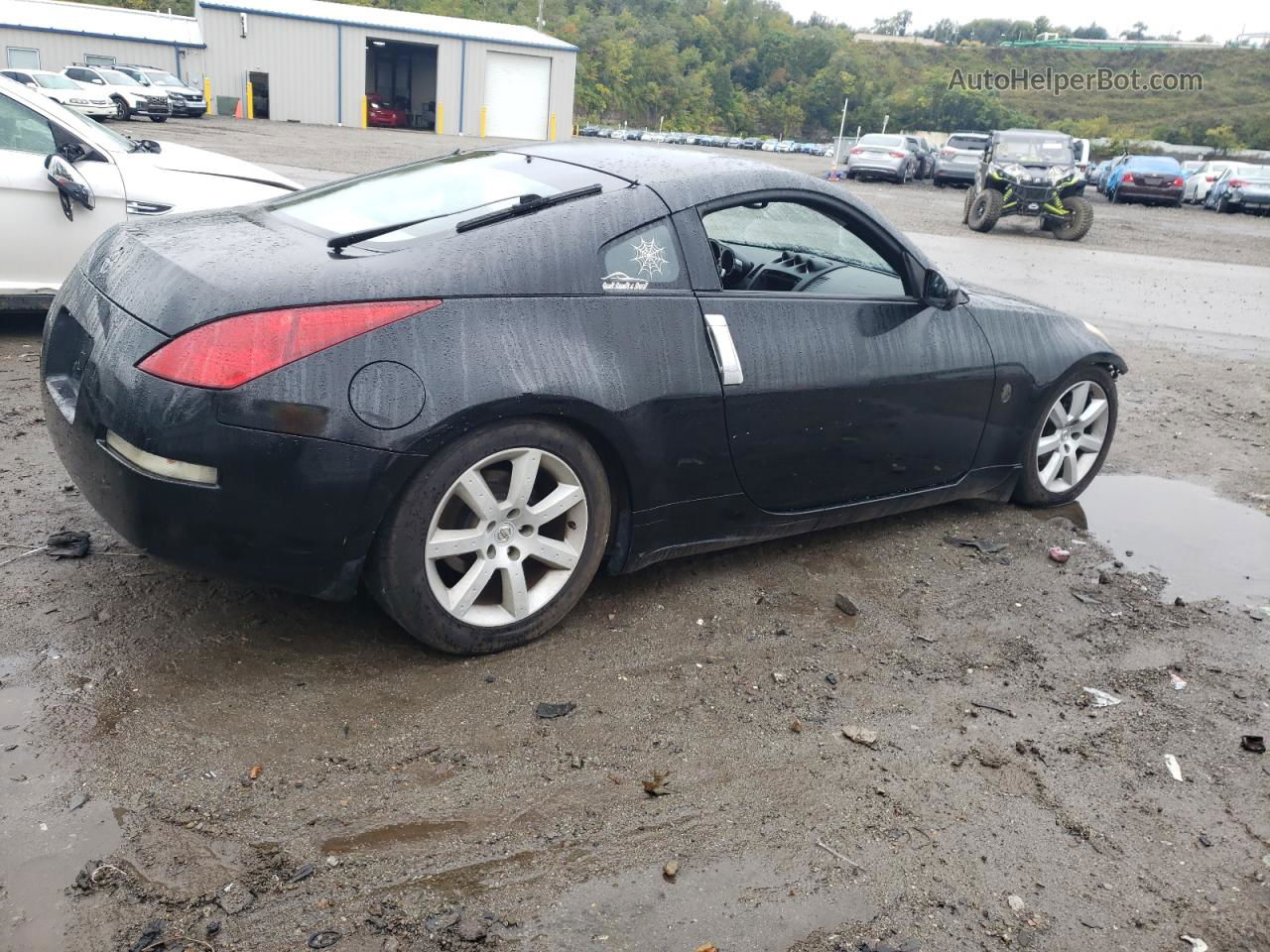 2005 Nissan 350z Coupe Black vin: JN1AZ34E05M650600