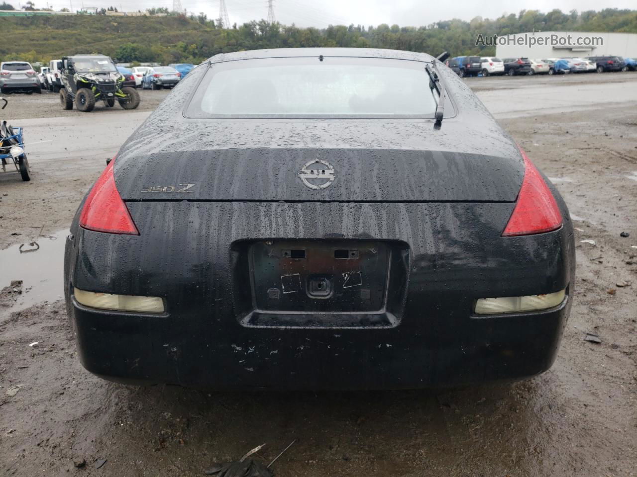 2005 Nissan 350z Coupe Black vin: JN1AZ34E05M650600