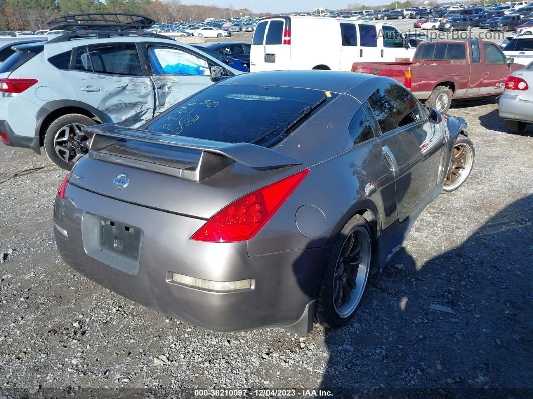 2005 Nissan 350z Gray vin: JN1AZ34E25M650761