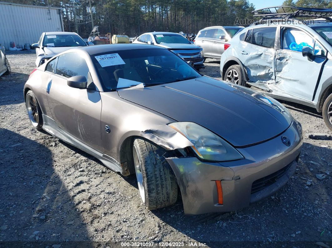 2005 Nissan 350z Gray vin: JN1AZ34E25M650761