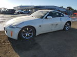 2005 Nissan 350z Coupe White vin: JN1AZ34E25M651361