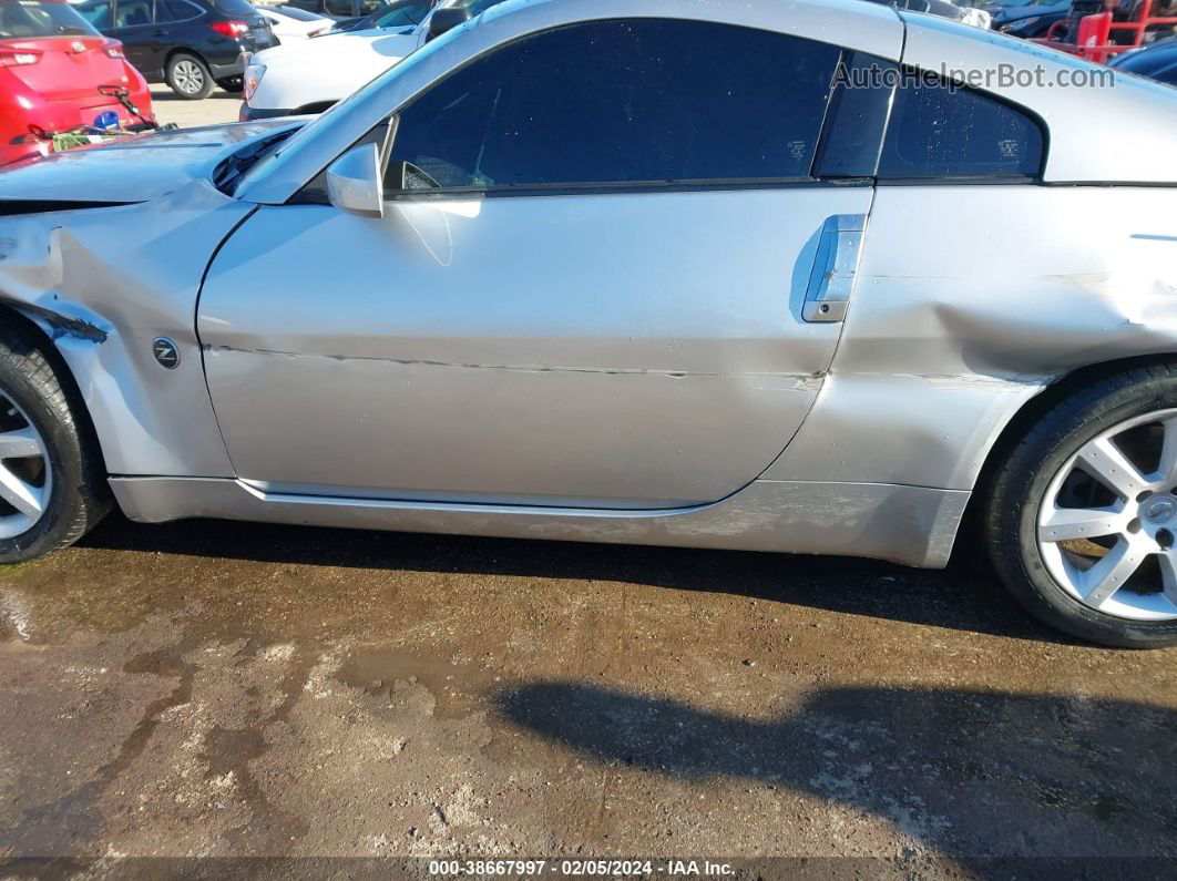 2005 Nissan 350z Touring Silver vin: JN1AZ34E25M651571