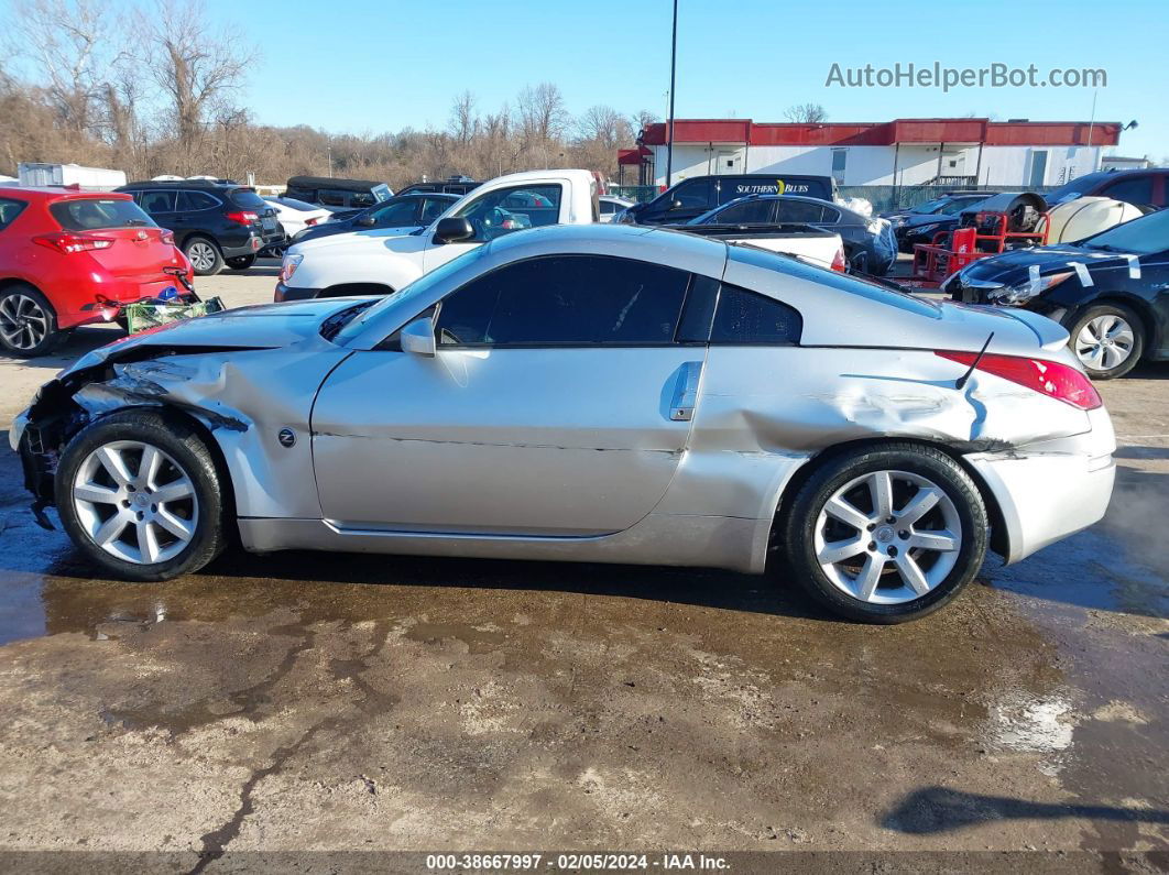 2005 Nissan 350z Touring Silver vin: JN1AZ34E25M651571