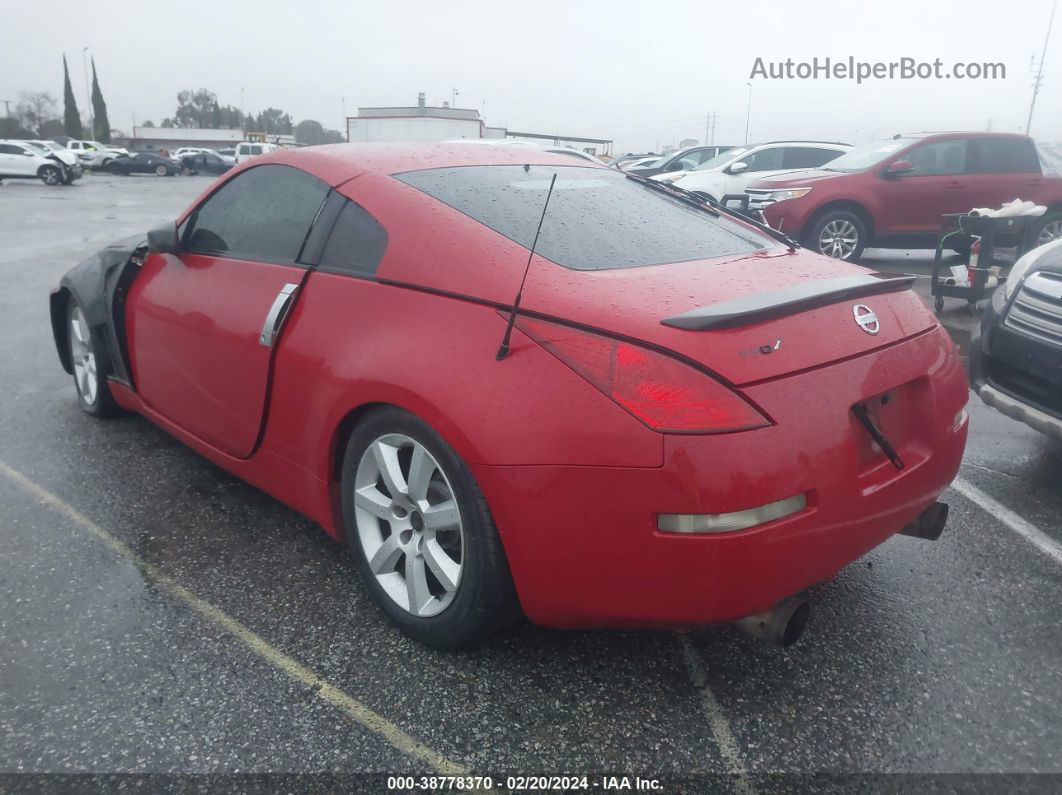 2005 Nissan 350z Touring Maroon vin: JN1AZ34E25M651621